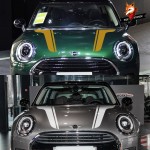 Head Decal Hood Stickers Car Decoration for MINI Cooper S One Countryman Clubman R55 R56 R60 R61 F54 F55 F56 F57 F60